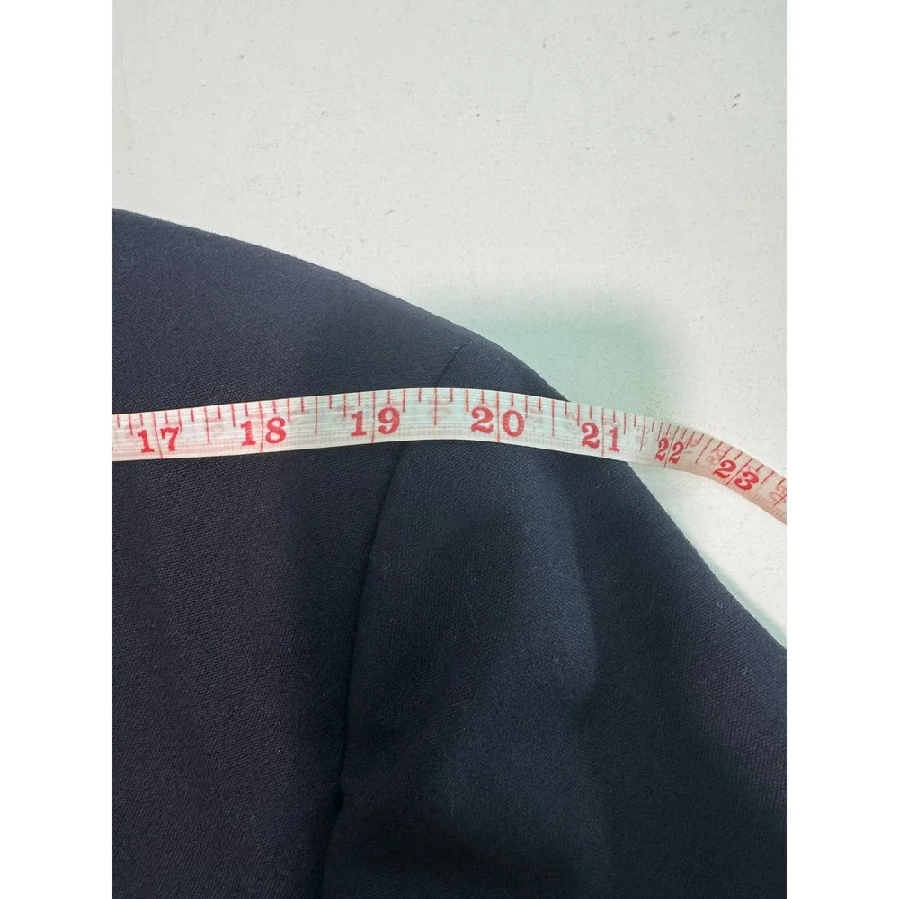 Turnbury Blazer Mens 48 Navy Blue Excellent Wool 2 Button USA Suit Jacket